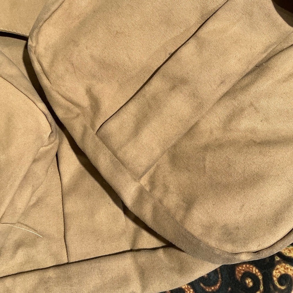 C.C. Filson tan canvas hunting pouch belt - Picture 5 of 14
